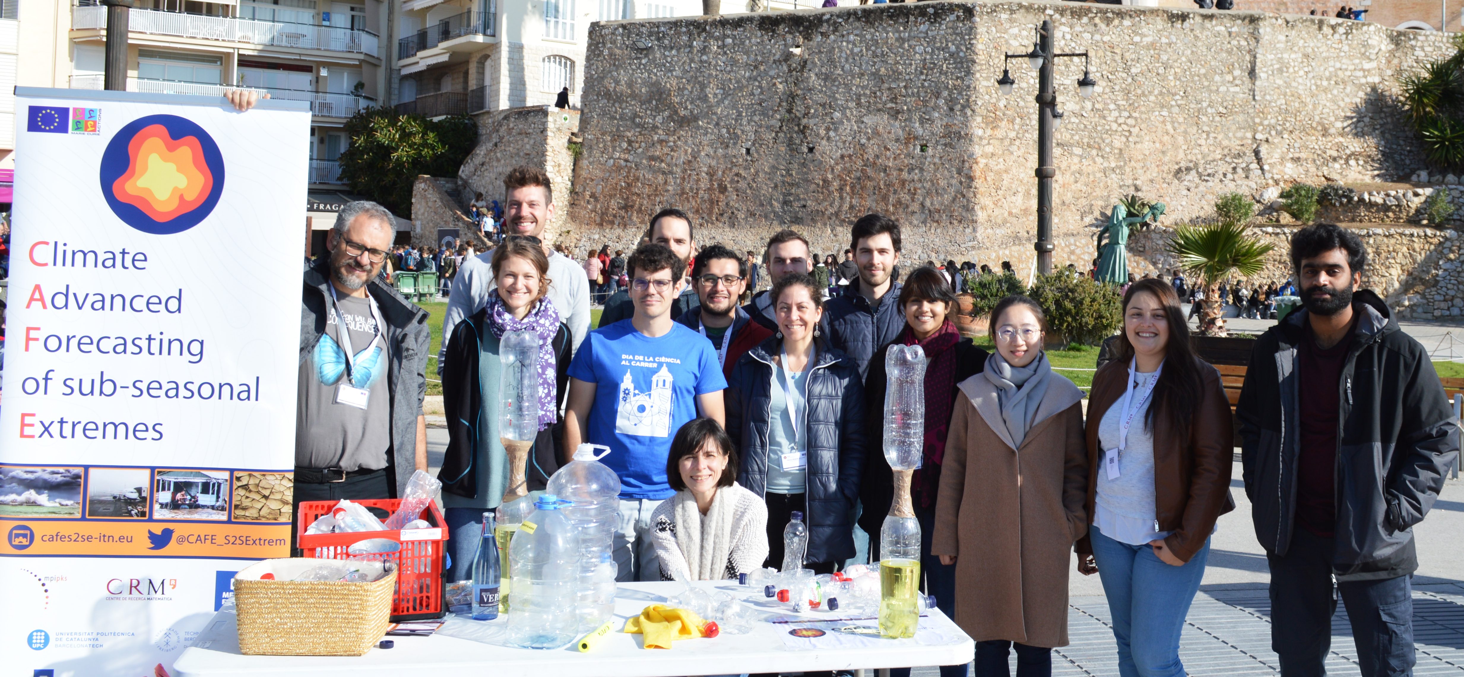 CAFE participates in the 'Ciència al Carrer' exhibition in Sitges