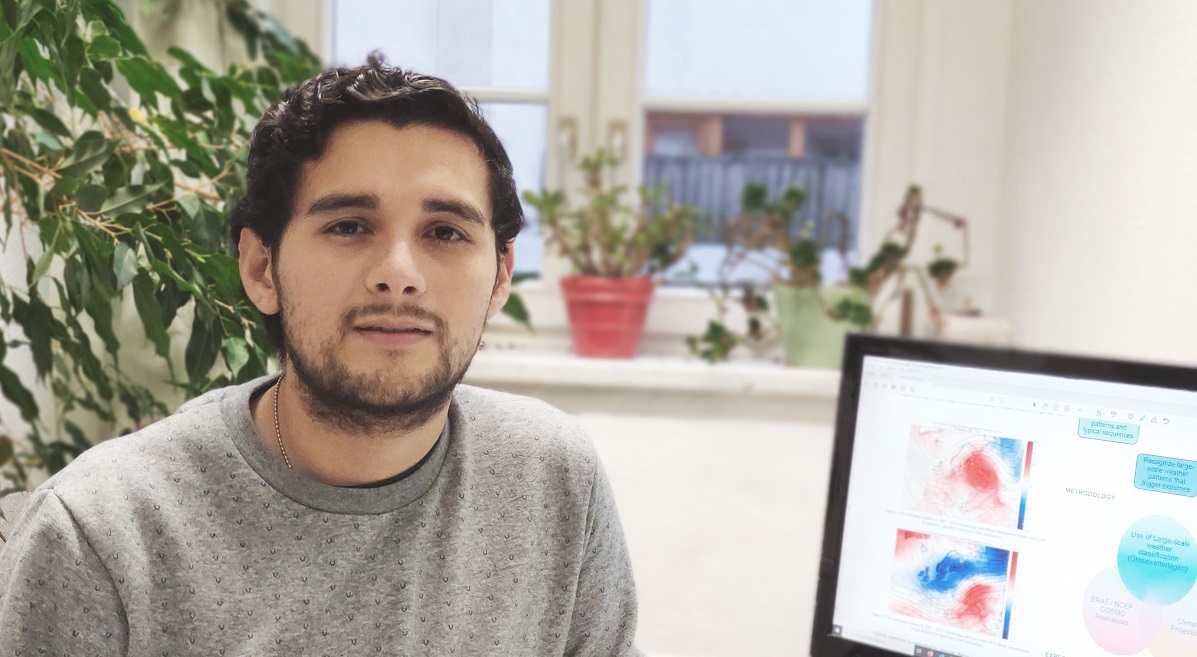 Doctoral student at TU Freiberg researches climate change and its effects on the weather